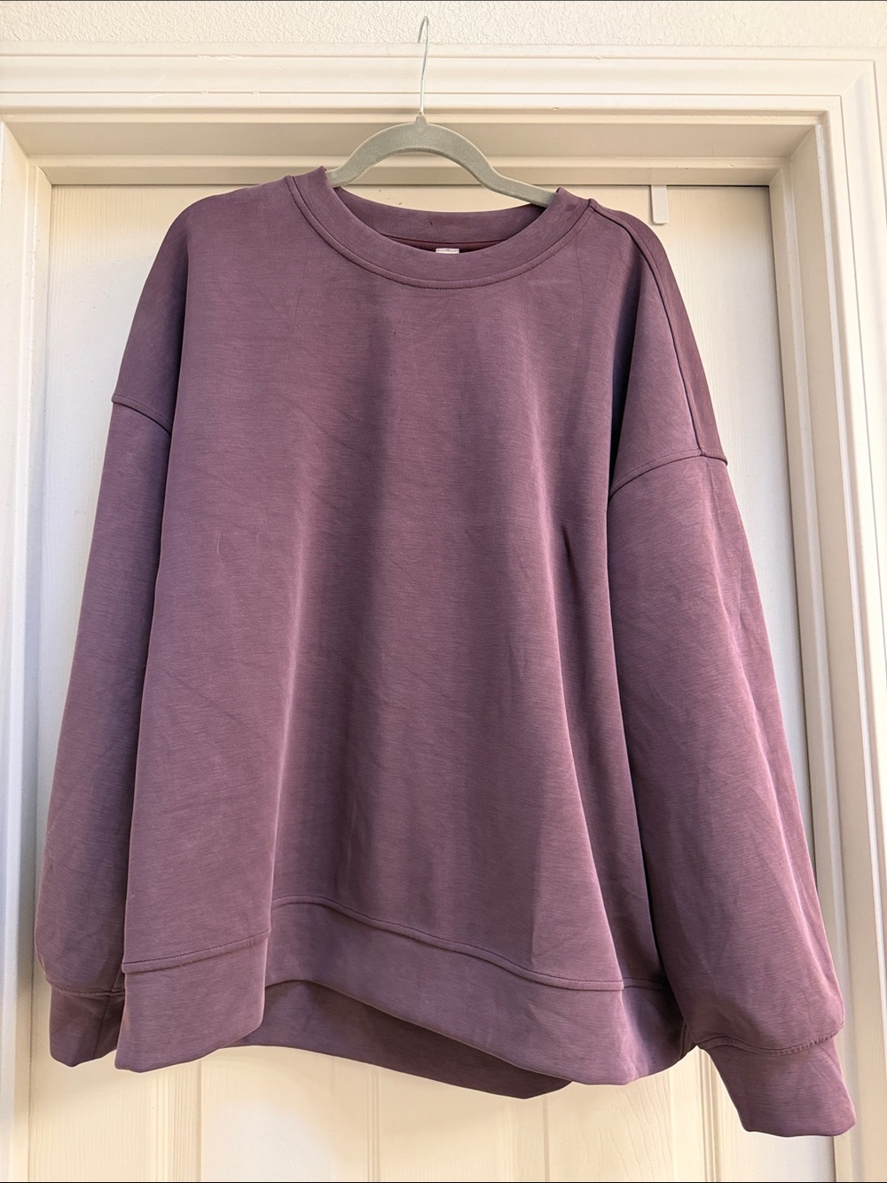lululemon athletica Softstreme Oversized Crewneck Sweatshirt - goodnight plum XL